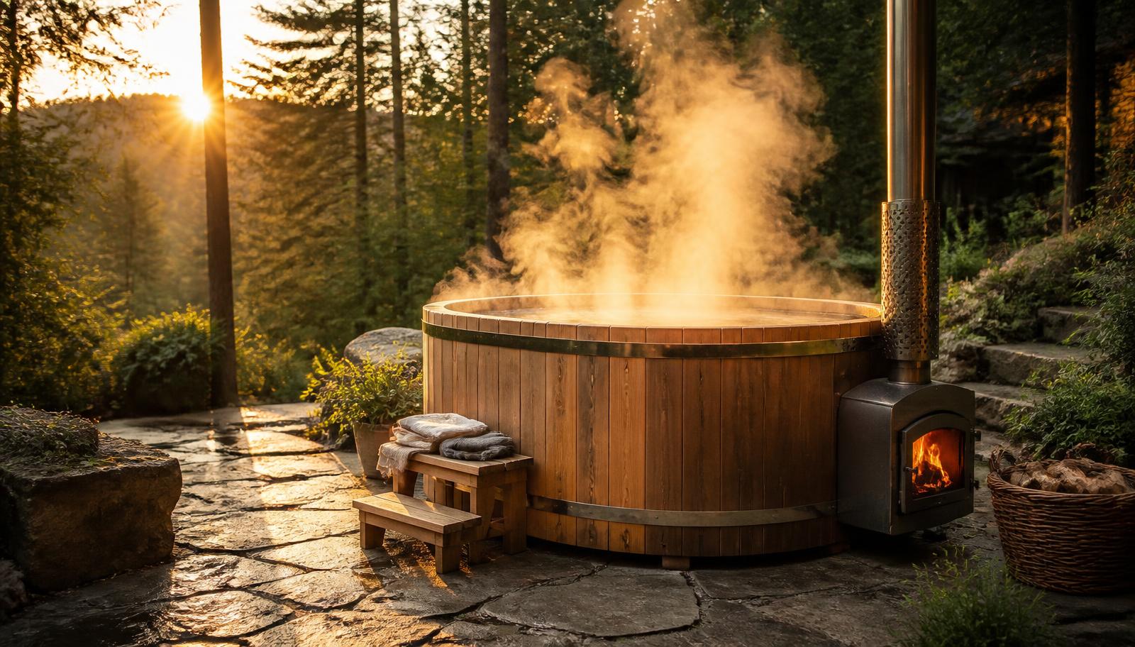 Wood-Fired vs Electric Hot Tubs